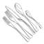 Ensemble de couverts 20 pièces en acier inoxydable, service 18/10 pour 4 personnes, comprenant un couteau de table, une cuillère, une fourchette, une fourchette à dessert et une cuillère à café, allant au lave-vaisselle pour un usage quotidien-665606708