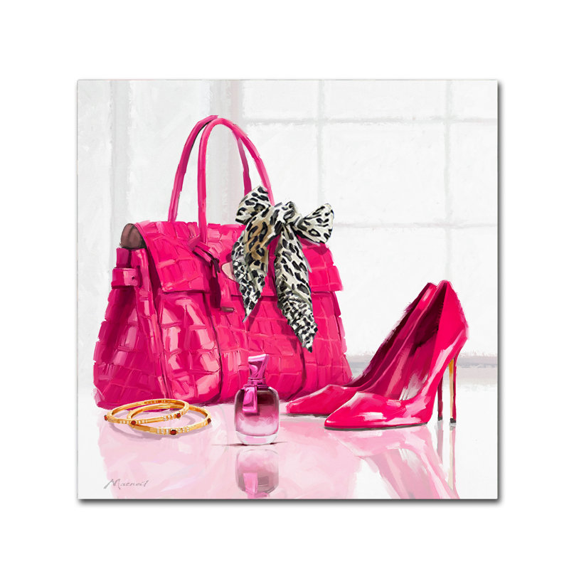 «New Hand Bag» par Armand, reproduction sur toile, H 14 po x l 14 po x P 2 po