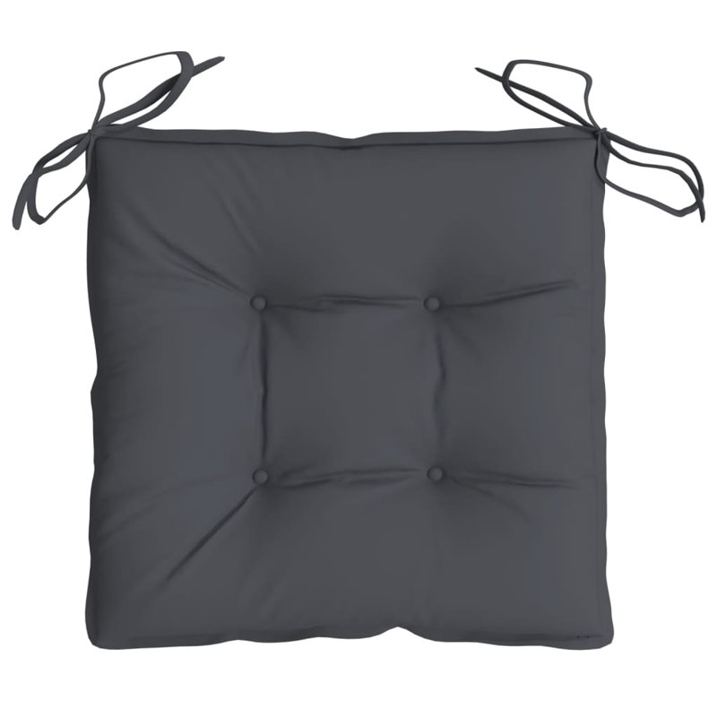 Outdoor Seat Cushion, Anthracite, 2.8" H x 19.7" W x 19.7" D