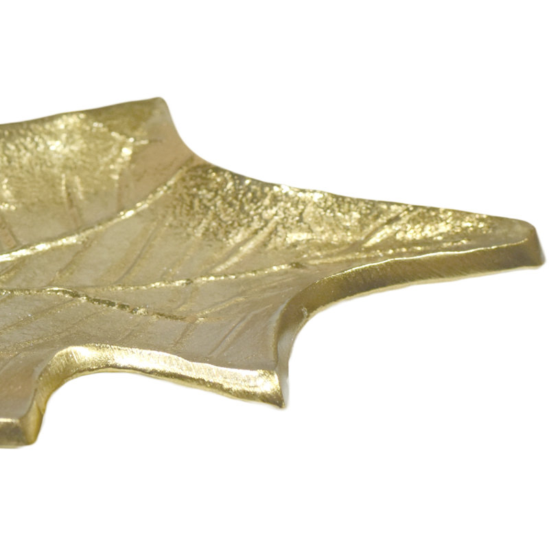 Red Barrel Studio® Aluminum Tray, Gold