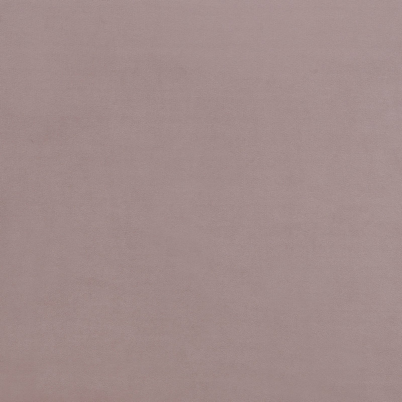 Cadre de lit rembourré en velours rose avec pieds en bois massif de conception unique, Pink