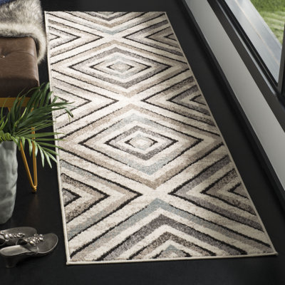 Hoopes Geometric Hand Woven Area Rug