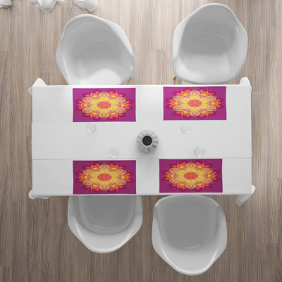 Récapitulatif 18,5" arc-en-ciel mandala