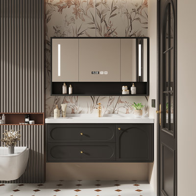 Armoire de salle de bain style américain