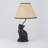 Upward-Looking Cat Table Lamp