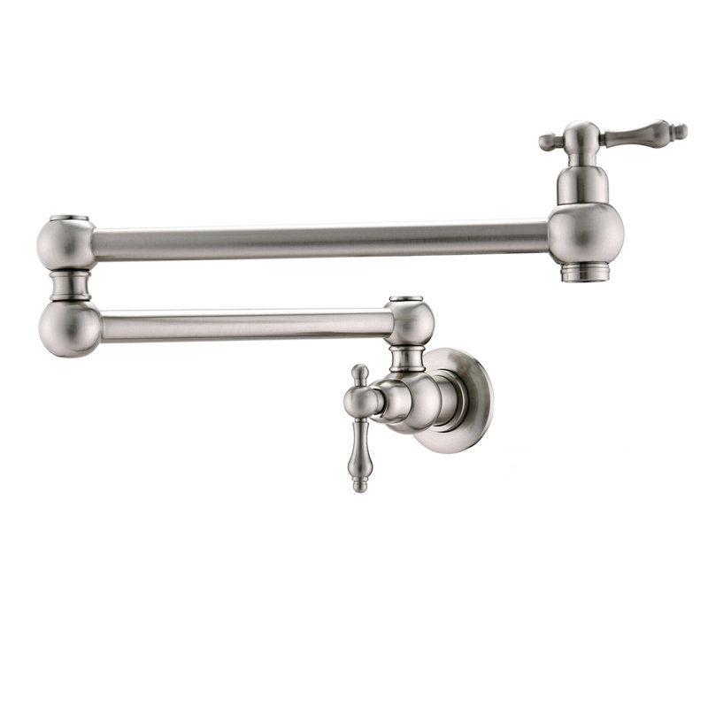 BATHLET Kitchen Faucet, Brushed Nickel