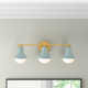 Celica 3 Light Frosted Vanity Light