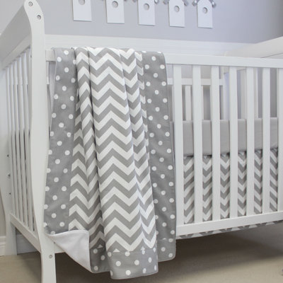Spivey 3 - Piece Crib Bedding Set
