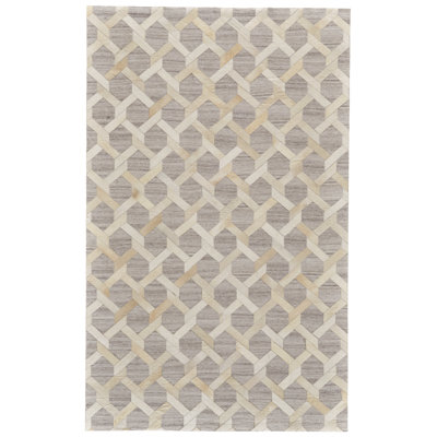 Grossi Viscose Geometric Indoor Rug