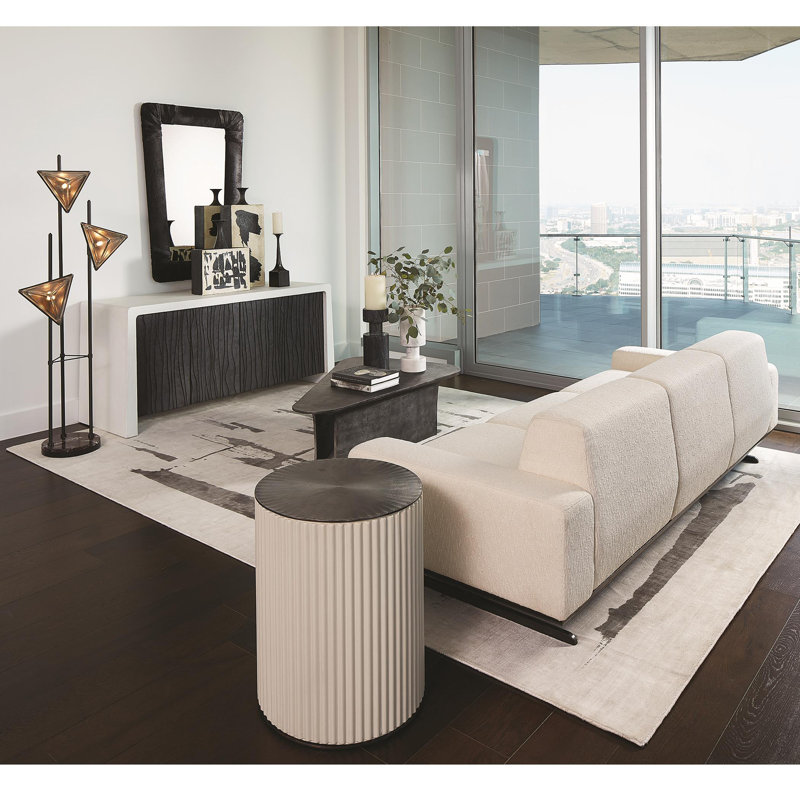Camille Side Table, Bronze, Bronze