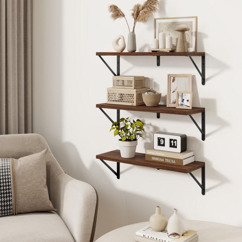 Floating Shelf, Walnut