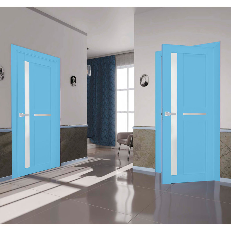 Porte standard Veregio, 79,5 po x 17 po, Aigue-marine