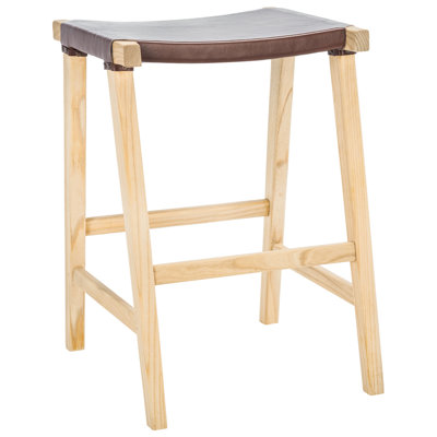 Kellan Genuine Leather Bar & Counter Stool