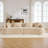 Boneless 112" Teddy Curved Loveseat Sofa with Pillows, Extended Length-2068412774