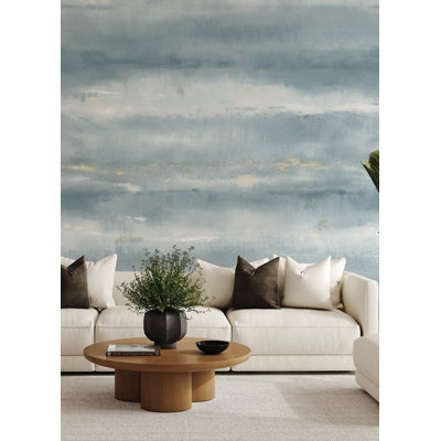 Murale indigo Aveline