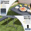 Table pliante portative 6 pi Costway-110379285