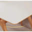 Table de style rock nordique rectangulaire blanc crème-102487754-102487755
