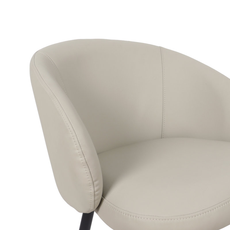 Chaise d'appoint Looma, Gris Pierre