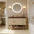 White/Walnut selected
