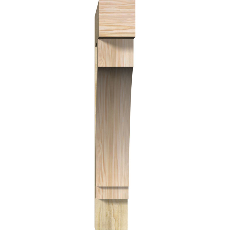 H 6 l x P, Sapin de Douglas, H 40 po x l 6 po x P 34 po