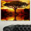 «Lonely Tree in African Sunset», impression-35062475-35062479