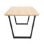 Asfand 160Cm Oak Veneer Dining Table