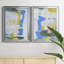 Rorschach Rainbow I - ensemble de 2 impressions encadrées sur toile-1605600606-1605600610