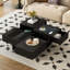 Table basse seulement la table, pas de chaises.-1464049156