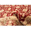 Tapis rouge / beige en laine noué à la main de conception unique 3 pi 11 po x 5 pi 9 po New Age Arizmendi