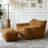 Bean Bag Chair, Oversized Comfy Beanbag-832887535