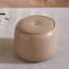 30cm Small Tufted Round Upholstered Ottoman-1622028408