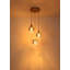 Sumako 3 - Light Bronze Geometric Pendant