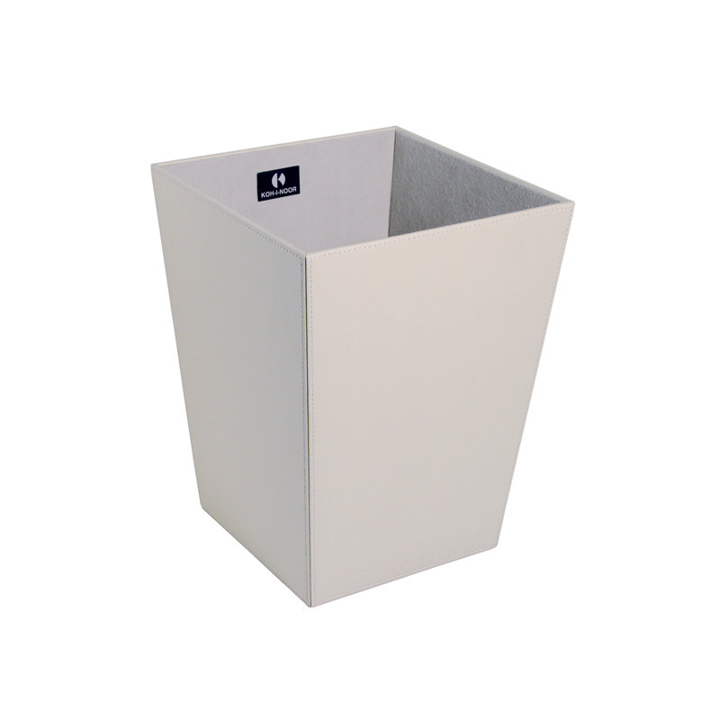 Ecopelle 1.3 Gallons Waste Bin, Tortora