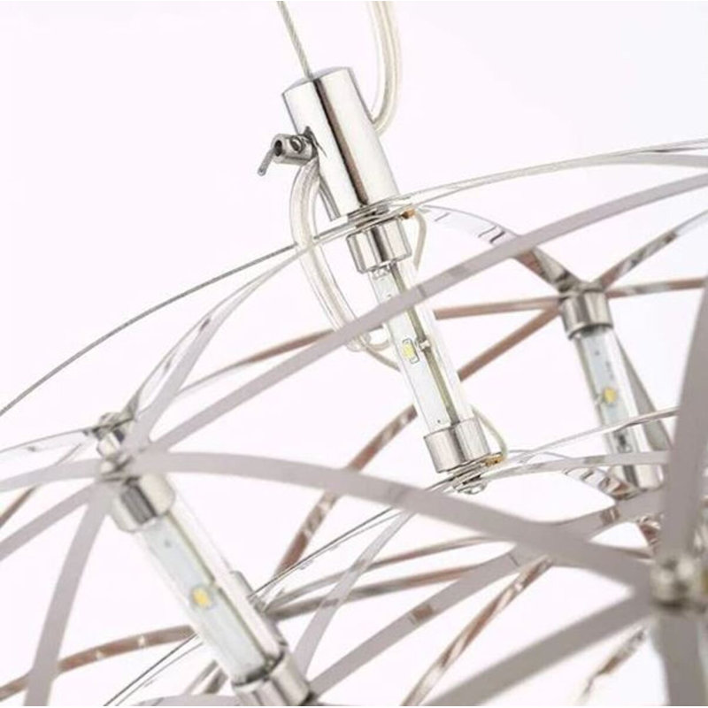 Janeiro Led Pendant Lamp, 19.5" H x 19.5" W x 19.5" D
