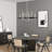 Oiti 8 - Light Steel Dimmable Chandelier-1481053879