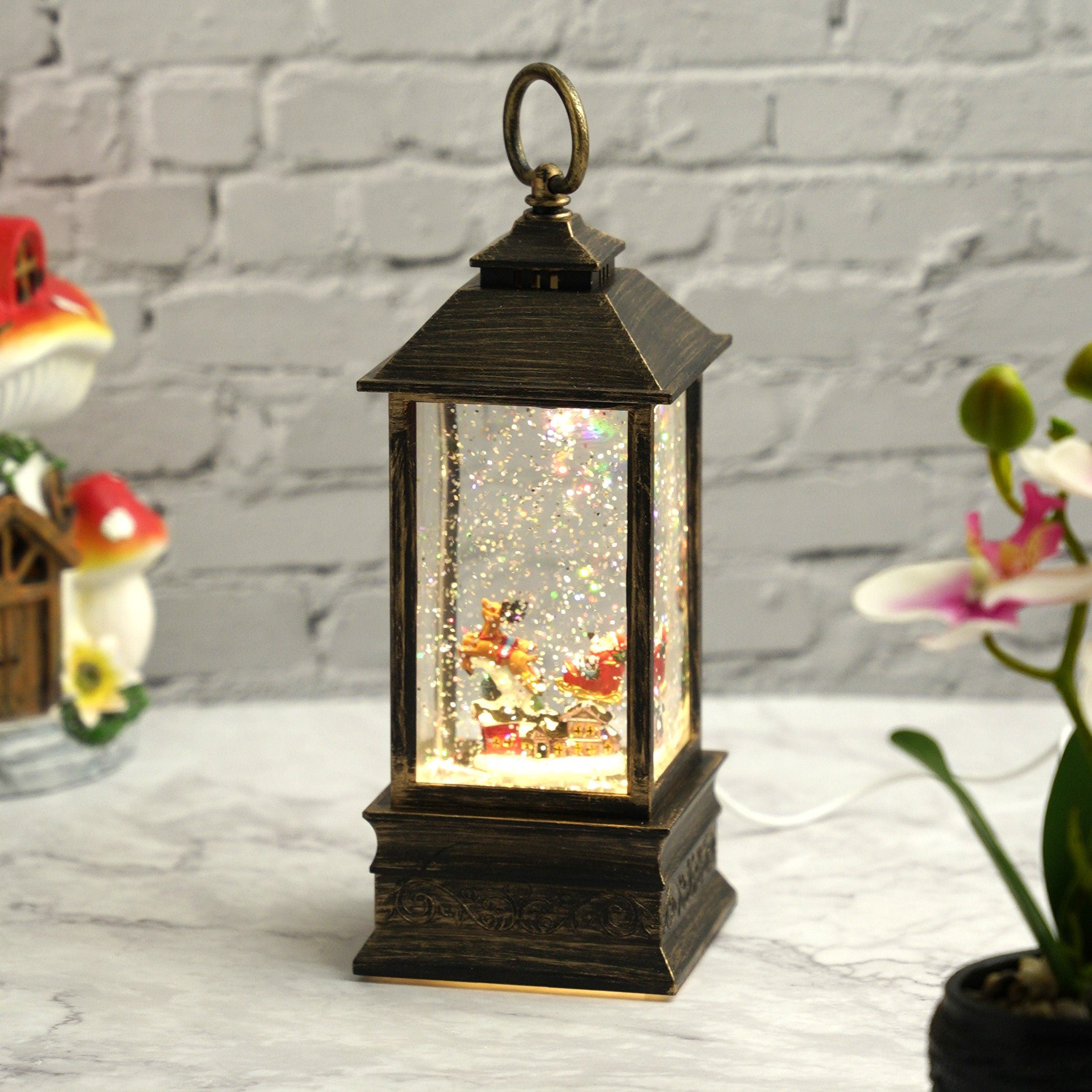 Mini Lantern Wedding Centerpiece with Hanger - 2 set