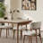 Retro and modern dining table-437867134