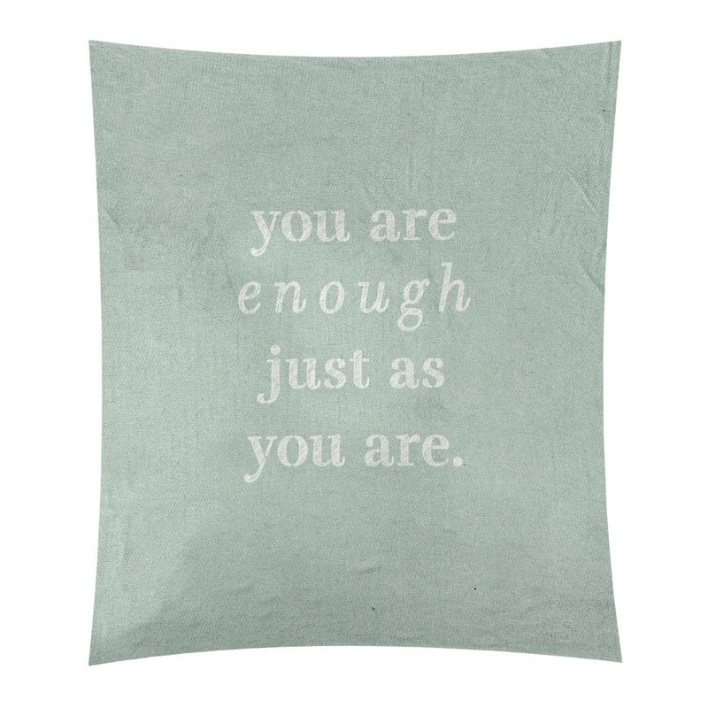 En polyester, vous êtes assez tapisserie quot, H 60 po x l 51 po, Vert / blanc