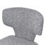 49.53cm H Cotton Upholstered Metal Upholstered Back Side Chair-1103207537