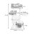 5 Tiers Cat Tree with Condons,Perch,Scratching Posts