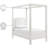 Baer Linen Textured Fabric Upholstered Bed-1559567302-1559567303