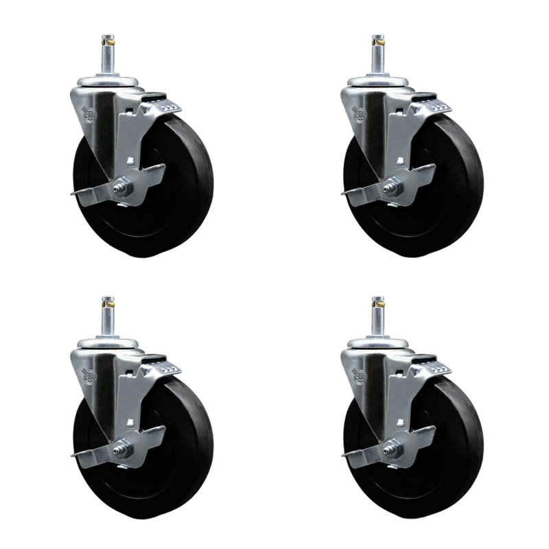 Roulettes à tige Grip Ring