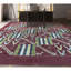 Hand-Knotted High-Quality Blue and Rust Area Rug
