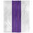 Blanc / mauve / blanc