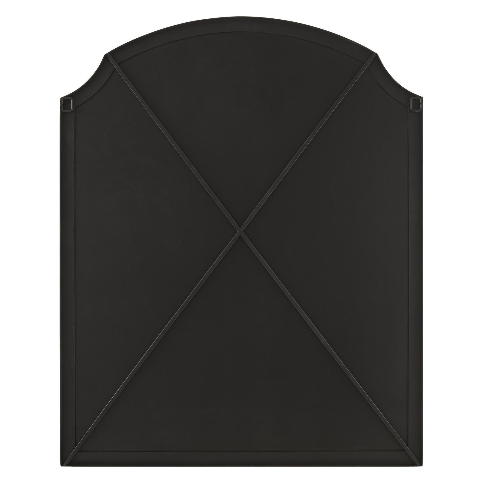 Galey Alix x Livabliss Landon Mirror, Matte Black, 36" x 29"