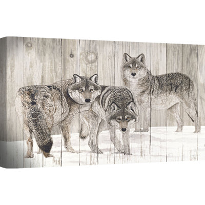 " Three Gray Wolves "