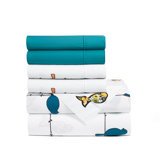 Rowley Birds Soft Sheet Set Multi 6Pc Full