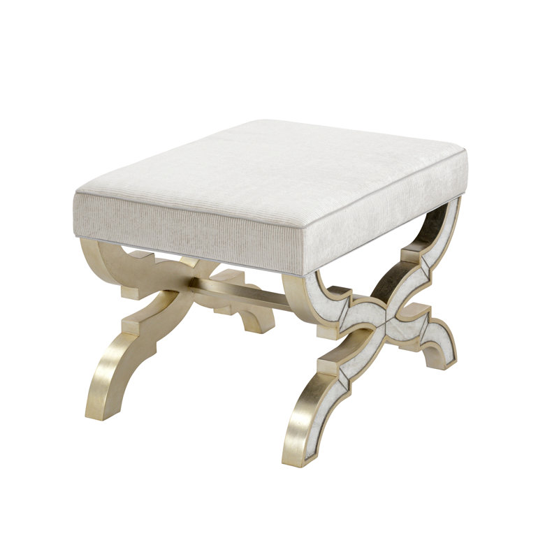 Trivi Upholstered Accent Stool