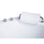 Clouser 1500mm x 201mm Corner Whirlpool Acrylic Bathtub with Tap