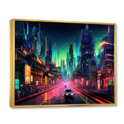 " Berlin Neon Cityscape I "